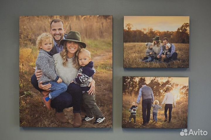Картины на холсте по фото