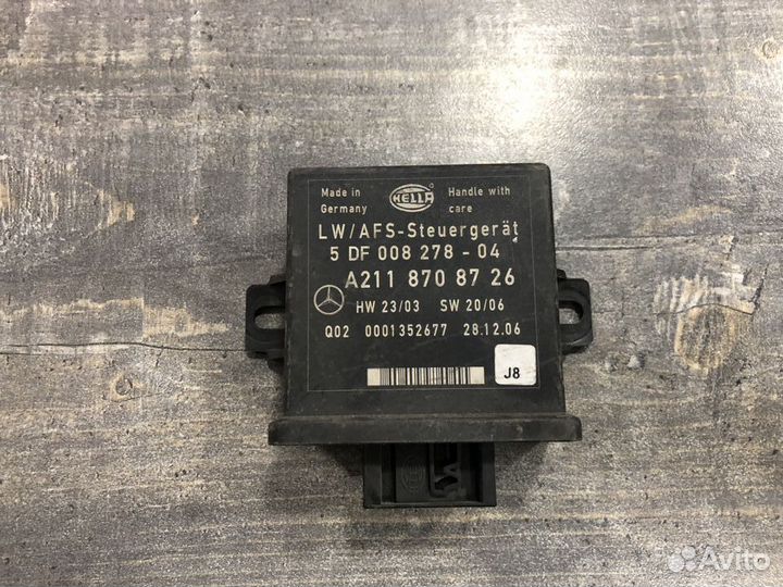 Mercedes W164 блок коррекции фары