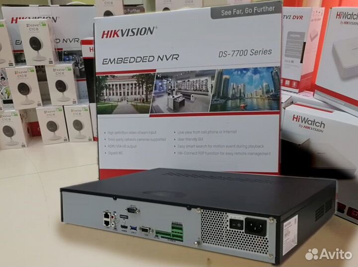 IP Регистратор 32х кан. DS-7732NI-K4 hikvision
