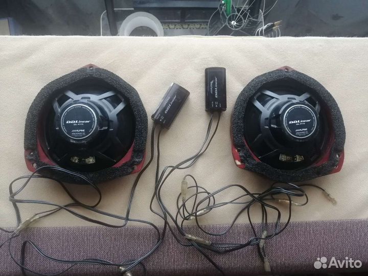 Динамики Alpine DDL-RT17S в сборе