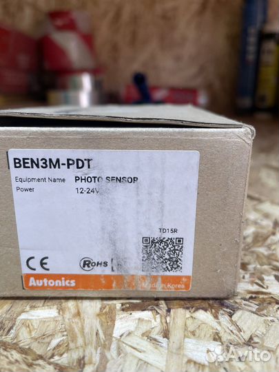 Autonics BEN3M-PDT фотодатчик с отражателем