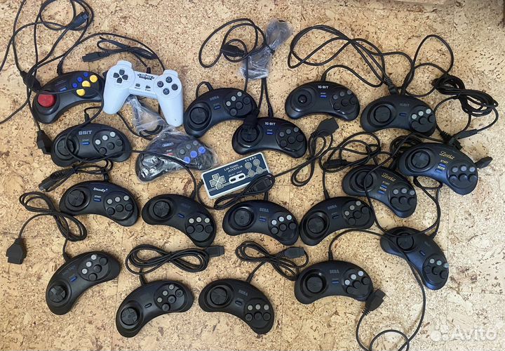 Джойстики Sega Dendy Miro нулевых годов