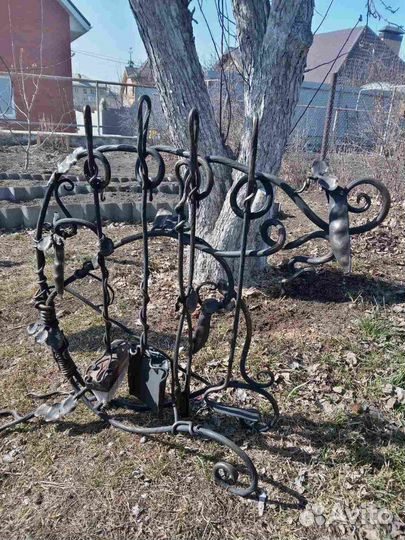 Продам кованый набор для печи