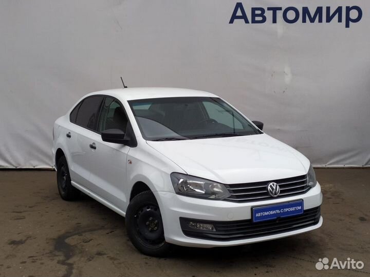 Volkswagen Polo 1.6 AT, 2018, 61 523 км