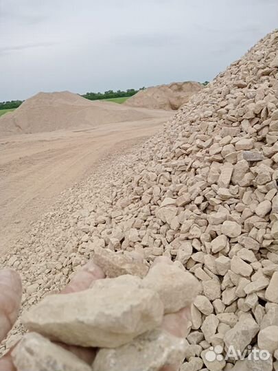 Щебень крупный