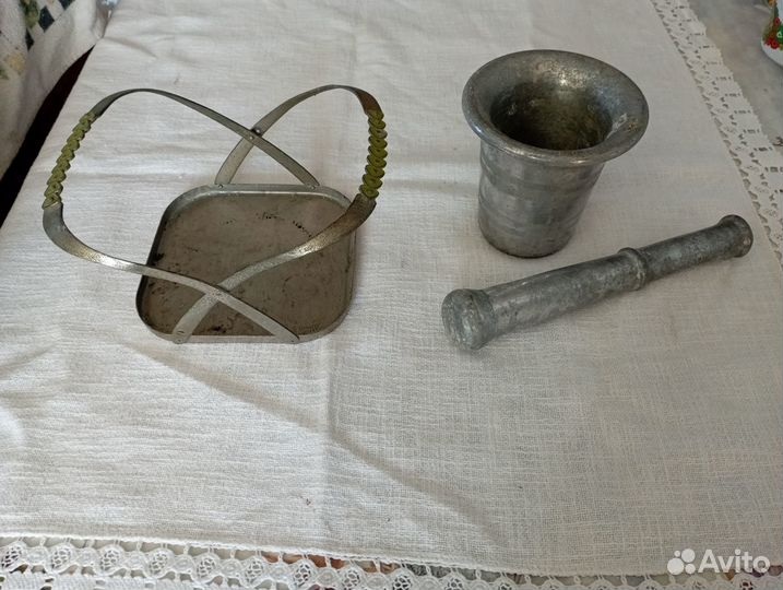 Старая посуда латунь, алюминий итд