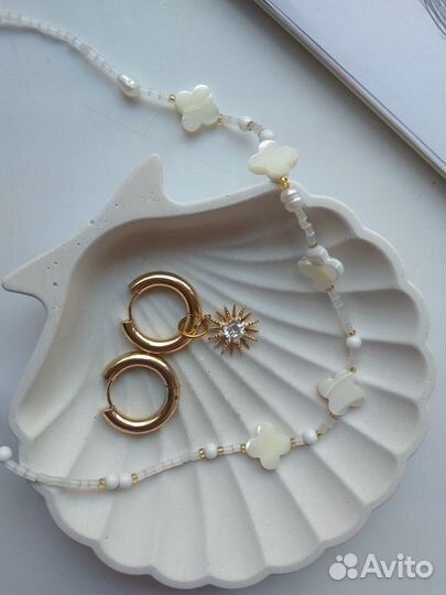 Серьги трансформеры с подвеской