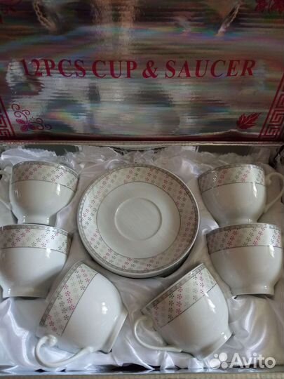 Чайный сервиз фарфор новый