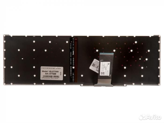 Клавиатура для ноутбука Acer Nitro 5 AN515 54, AN5