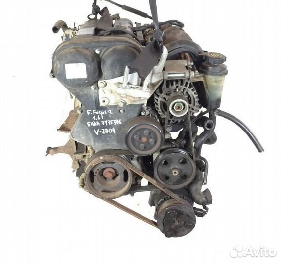 Двигатель (двс) Ford Focus II 1.6л бензин shda