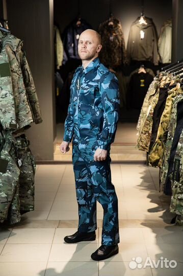 Костюм камуфляжный уставной фсин, синяя кукла