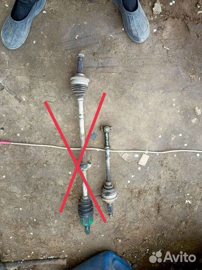 Привод левый Mazda familia bj