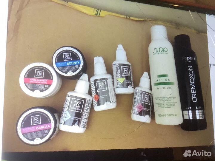 Для ресниц и окислитель для краски волос