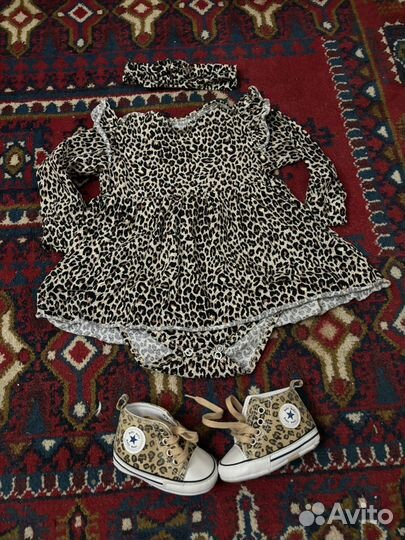 Боди для девочки и пинетки