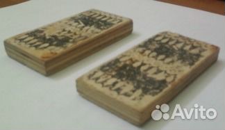 Старинное деревянное домино