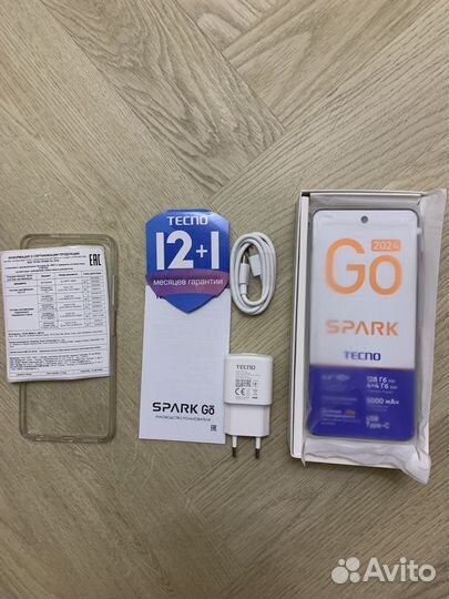 TECNO Spark Go 2024, 4/128 ГБ