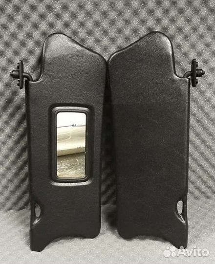 Черные Козырьки ваз-2110 солнцезащитный комплект