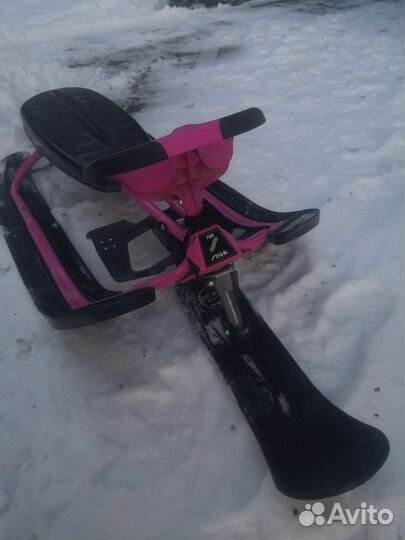 Снегокат, санки с рулём Stiga Snowracer