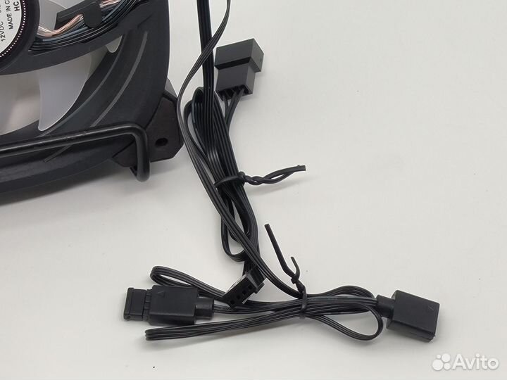 Кулер 120 argb черный обратный воздух