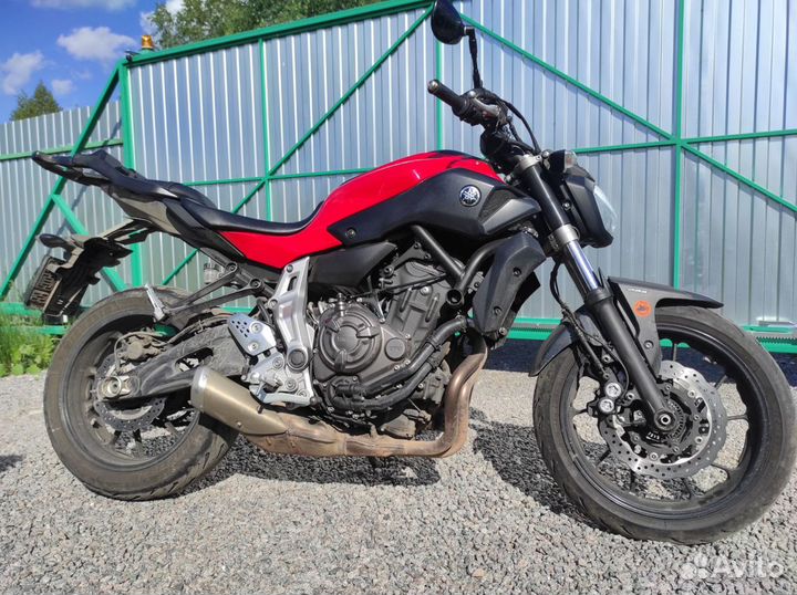 Yamaha MT 07А #Городской хищник