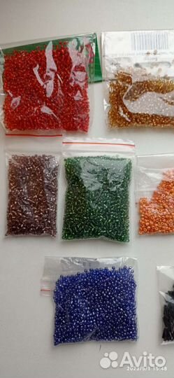 Бисер, стеклярус