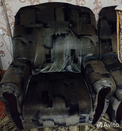 Диван,2 кресла