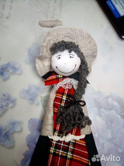 Ведьмочка. Интерьерная кукла ручной работы