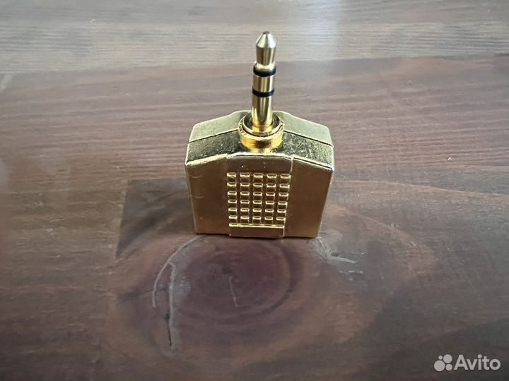 Адаптер для наушников Jack 3,5 мм/2 в 1