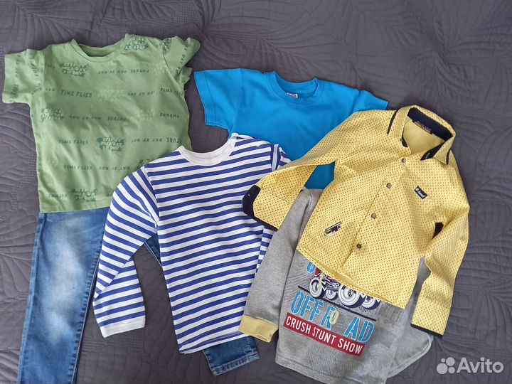 Детские вещи пакетом 92-110 для мальчика