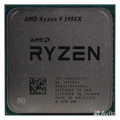 Процессор Soc-AM4 AMD Ryzen 9 3950X OEM, (100-0000