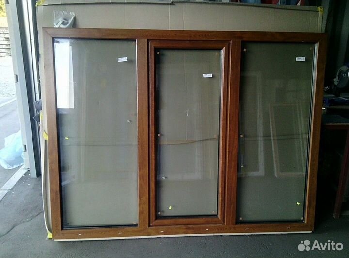 Пластиковые окна цветные