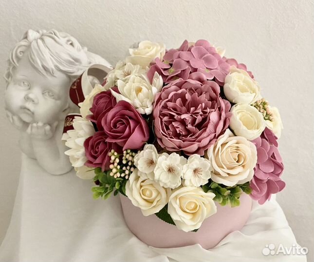 Букет цветов из мыльной пены «Анна-Мария»