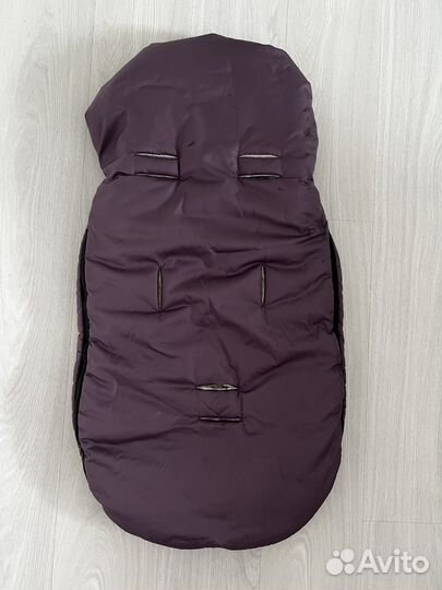 Зимний конверт в коляску на овчине