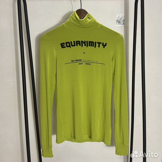 Raf Simons ss21 Equanimity Tour водолазка оригинал