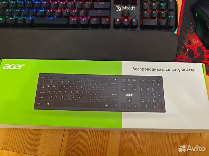 Клавиатура Acer OKR010, USB, Радиоканал