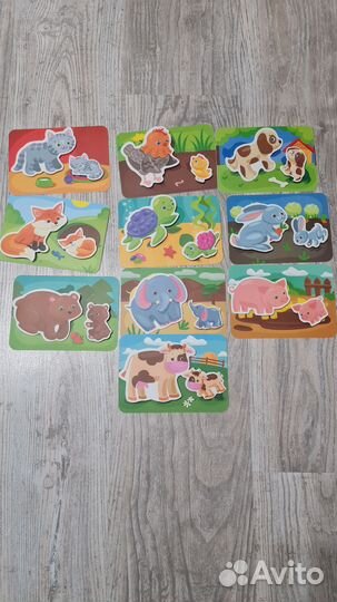Игра на липучках, липучки plastic мама и малыш