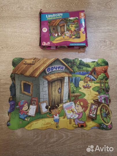 Настольные игры для детей (пазлы, лото)