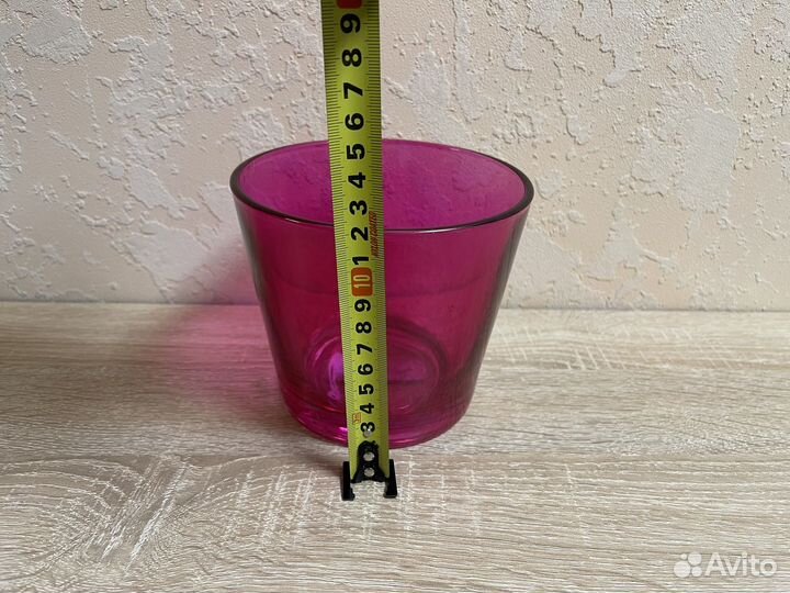 Кашпо стеклянный горшок для цветов IKEA