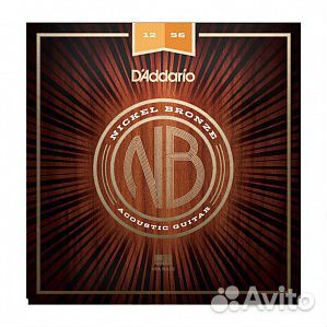 Струны для гитары D'addario Nickel Bronze NB1256