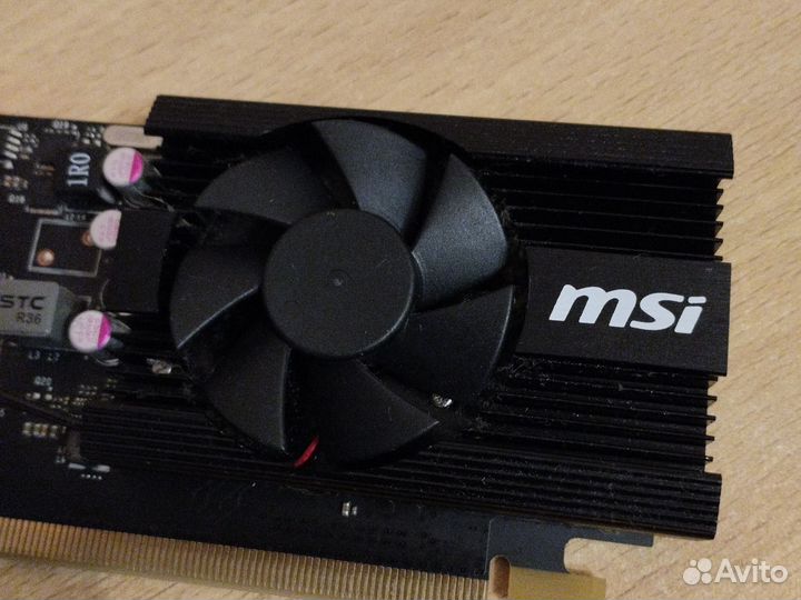 Видеокарта MSI nvidia Geforce gt 1030 2gb