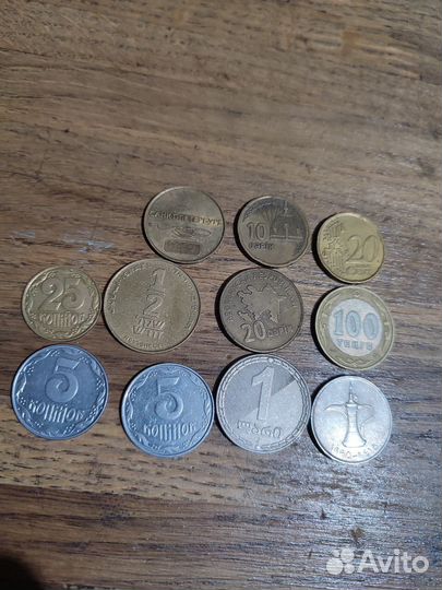 Монеты разные