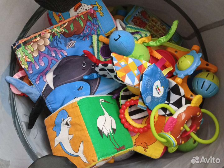 Игрушки погремушки для малышей пакетом
