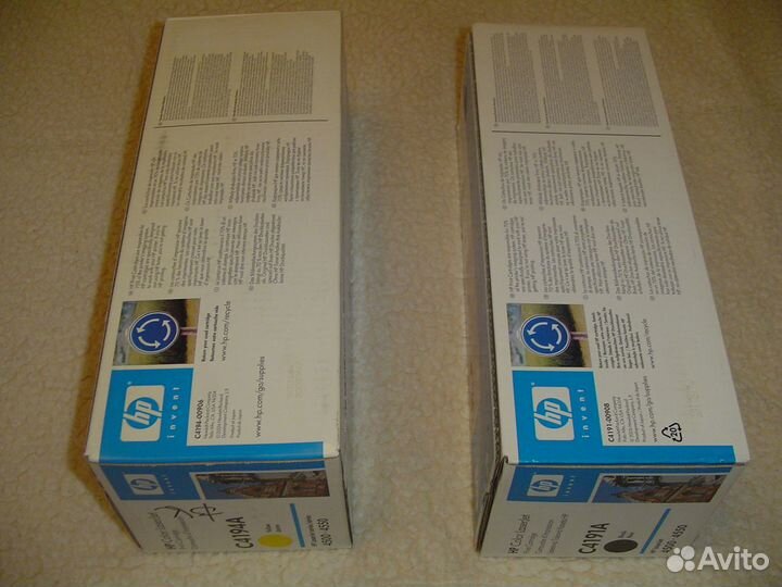 Оригинал HP C4194A и 4191A для CLJ 4500/4550