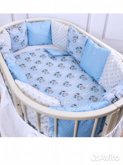 Комплекс постельного белья в кроватку