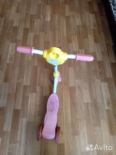 Самокат детский трехколесный бу