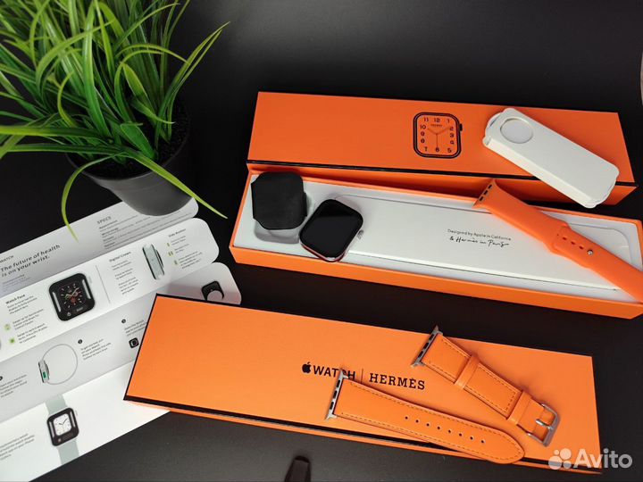 Часы Apple watch 9 Hermes 45mm