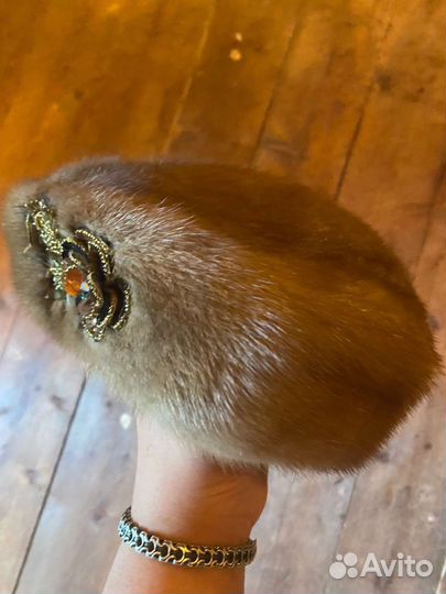 Шапка норковая