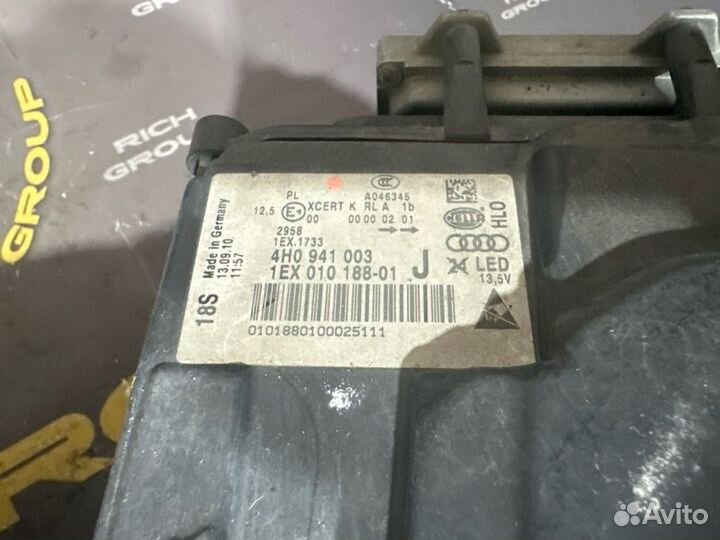 Фара левая Audi A8 D4 cdra 2010