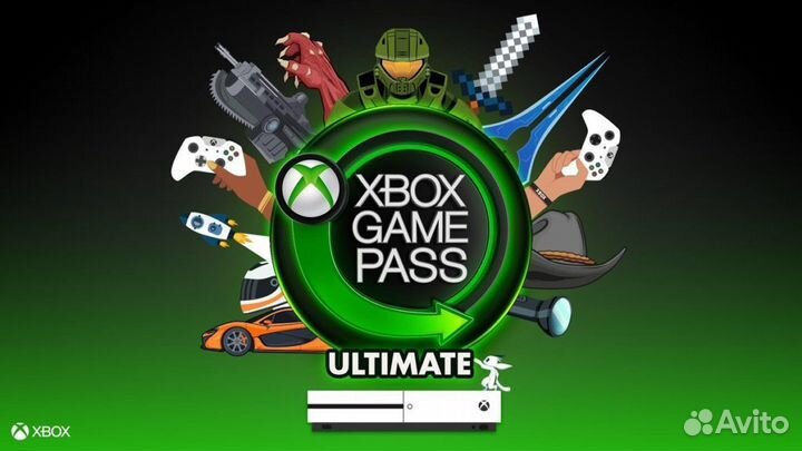 Ultimate Game Pass Игры X Box 1-12 месяцев
