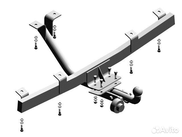 Фаркоп ваз 2123.01Р Chevrolet Niva / Шевроле Нива